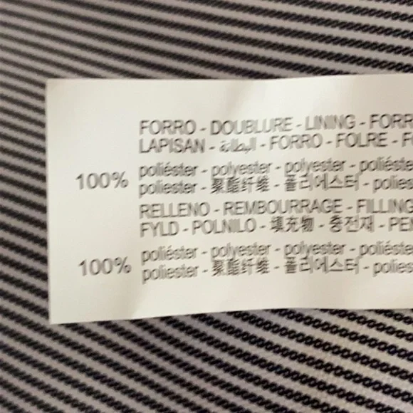 NWT. Zara Blue Pinstripe Quilted Shoulder Bag. - Picture 8 of 11